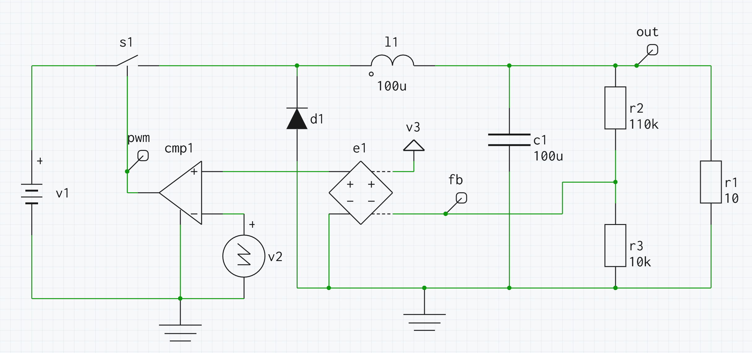Buck with Feedback Loop